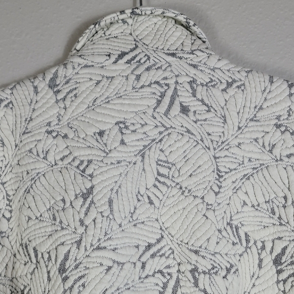 Catherine Malandrino Textured Knit Blazer Size XS Open Pockets Quiet Luxury - Picture 10 of 14